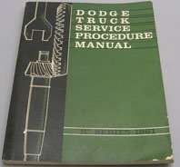 1961 Dodge Truck & Power Wagon Service Manual