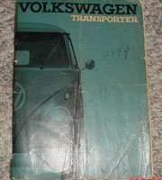 1963 Volkswagen Bus/Transporter Owner's Manual
