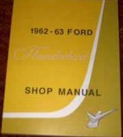 1962 Ford Thunderbird Service Manual