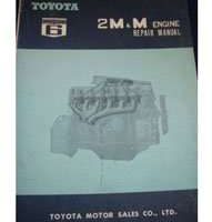 1962 Toyota Crown M & 2M Engines Service Repair Manual