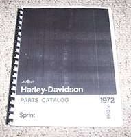 1962 Harley-Davidson Sprint Parts Catalog