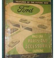 1962 Ford Thunderbird Parts Catalog