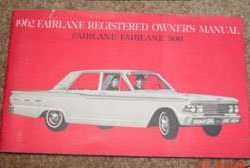 1962 Ford Fairlane Owner's Manual