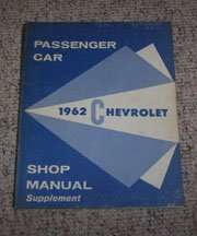 1962 Chevrolet Impala Service Manual Supplement