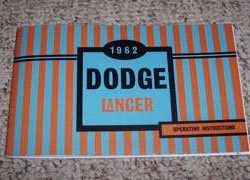 1962 Dodge Lancer Owner's Manual