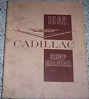 1962 Cadillac Eldorado Shop Service Manual