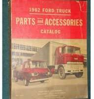 1962 Ford Medium & Heavy Duty Trucks Parts Catalog