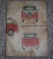 1964 Volkswagen Bus/Transporter Owner's Manual