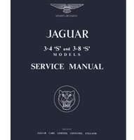 1967 Jaguar S-Type 3.4L & 3.8L Models Service Repair Manual