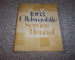 1963 Oldsmobile Starfire Service Manual