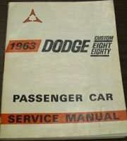 1963 Dodge 880 Service Manual