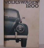 1963 Volkswagen Beetle Owner's Manual