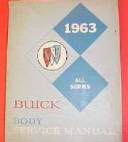 1963 Buick Riviera Body Service Manual