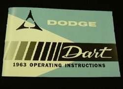 1963 Dodge Dart Owner's Manual