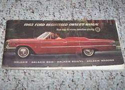 1963 Ford Galaxie & Country Squire Owner's Manual