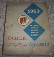 1963 Buick Wildcat Chassis Service Manual