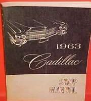 1963 Cadillac Eldorado Shop Service Manual