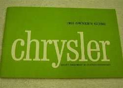 1963 Chrysler New Yorker Owner's Manual
