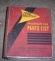 1963 Dodge Polara Mopar Parts Catalog Binder