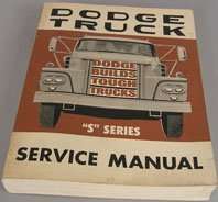 1963 Dodge Truck & Power Wagon Service Manual