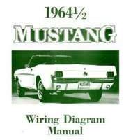 1964.5 Ford Mustang Wiring Diagram Manual
