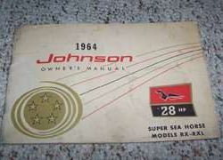 1964 Johnson Outboards 28 HP Models Owner's Manual