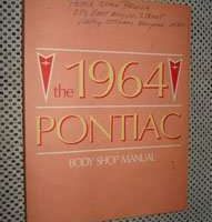 1964 Pontiac Bonneville Body Service Manual