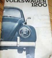 1964 Volkswagen Beetle Owner's Manual