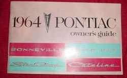 1964 Pontiac Bonneville Owner's Manual