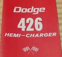 1964 Dodge Charger Owner's Manual