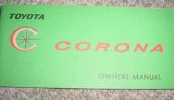 1964 Toyota Corona Owner's Manual