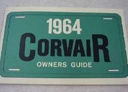 1964 Chevrolet Corvair Owner's Manual