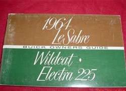 1964 Buick Electra 225, LeSabre, Wildcat Owner's Manual
