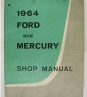 1964 Mercury Monterey, Marauder & Colony Park Service Manual