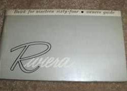 1964 Buick Riviera Owner's Manual