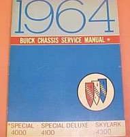 1964 Buick Skylark Sport Wagon Chassis Service Manual