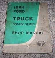 1964 Ford F-Series Truck 500-800 Service Manual