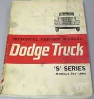 1964 Dodge Truck S-Series 700-1000 Service Manual