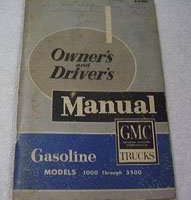 1964 GMC Trucks Gasoline Models 1000-3500 Owner's Manual