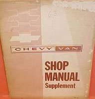 1964 Chevrolet Van Service Manual Supplement