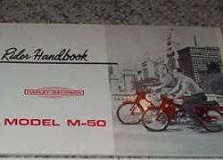 1965 Harley Davidson M-50 Owner's Manual