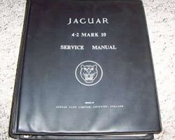 1966 Jaguar Mark 10 4.2 Model Service Repair Manual
