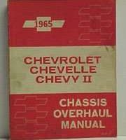 1965 Chevrolet Nova Overhaul Service Manual