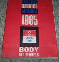 1965 Buick Special Body Service Manual