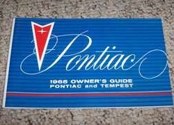 1965 Pontiac Bonneville Owner's Manual