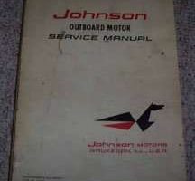 1965 Johnson 120 HP Outboard Motor Service Manual