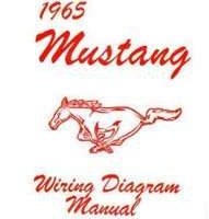 1965 Ford Mustang Electrical Wiring Diagram Manual