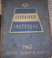 1965 Chrysler Imperial Service Manual