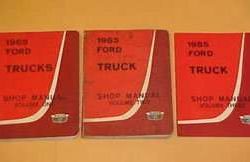 1965 Ford F-100 Truck Service Manual