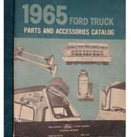 1965 Ford F-100 Truck Parts Catalog